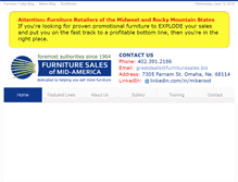 Tablet Screenshot of furnituresales.net